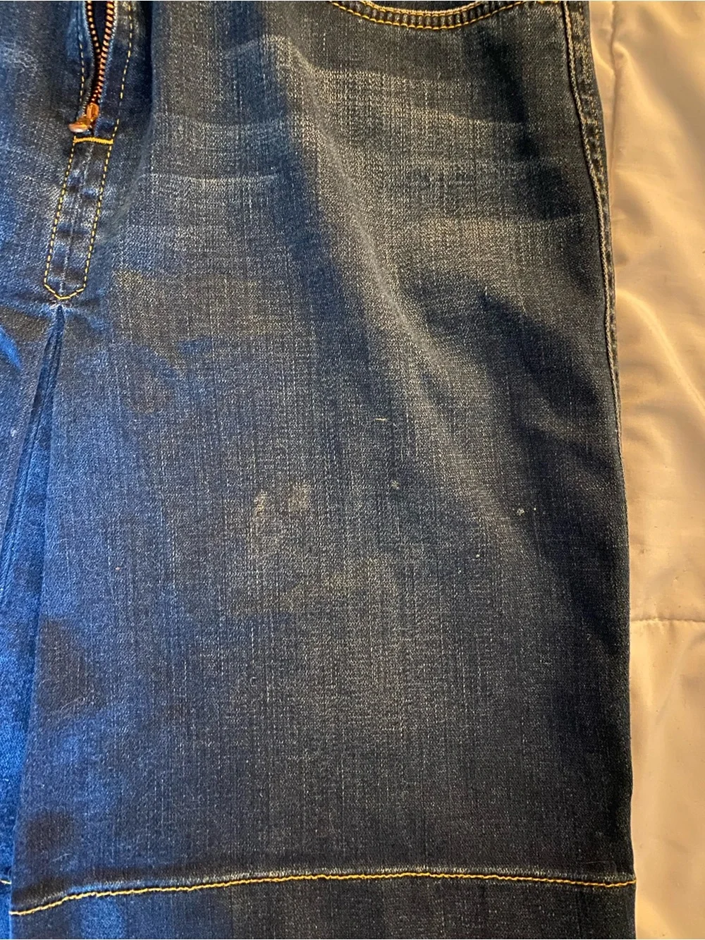 Dolce & Gabbana Indigo Denim A-Line Skirt